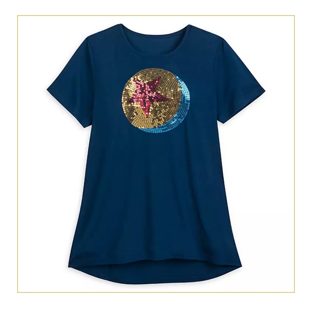 NWT Pixar Luxo Ball Sequin Ladies Top